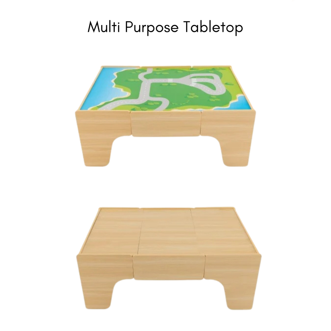 Wooden Table With Train Playset 2 - Manual