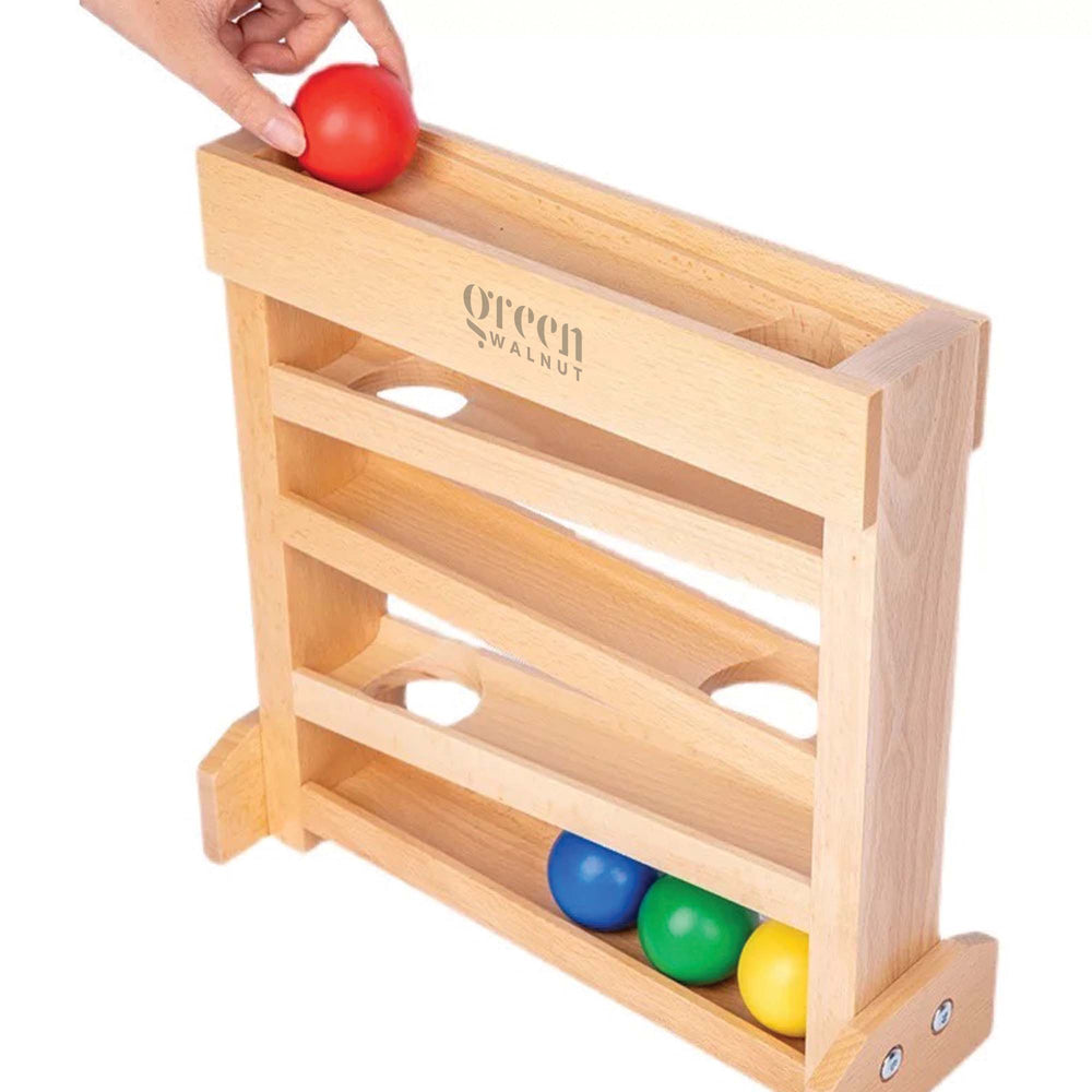 Wooden Ball Runner