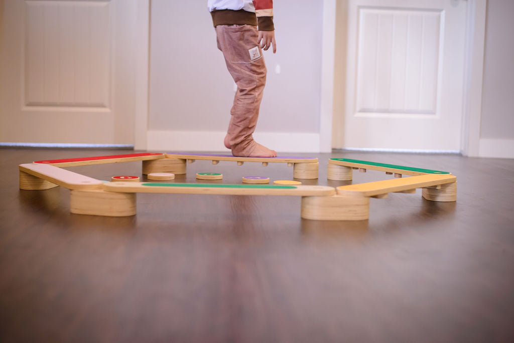 Reversible Balance Beams & Stepping Stones SET