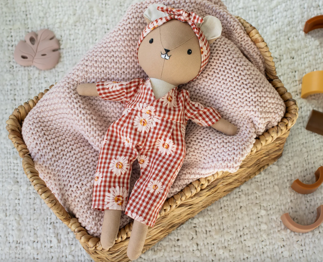 Set Of 6 Handmade Dolls