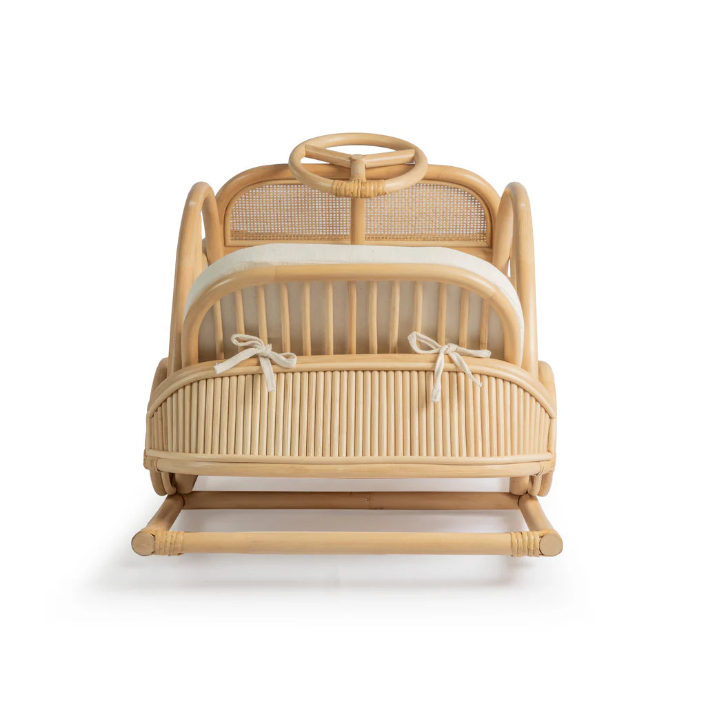 Rattan Rocking Car