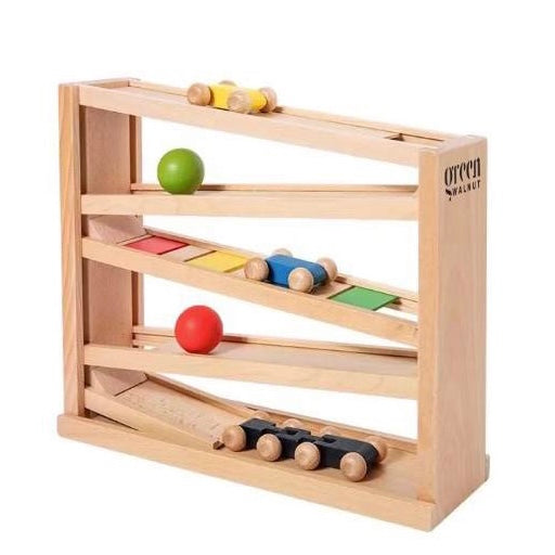 Wooden Ball/Car Runner