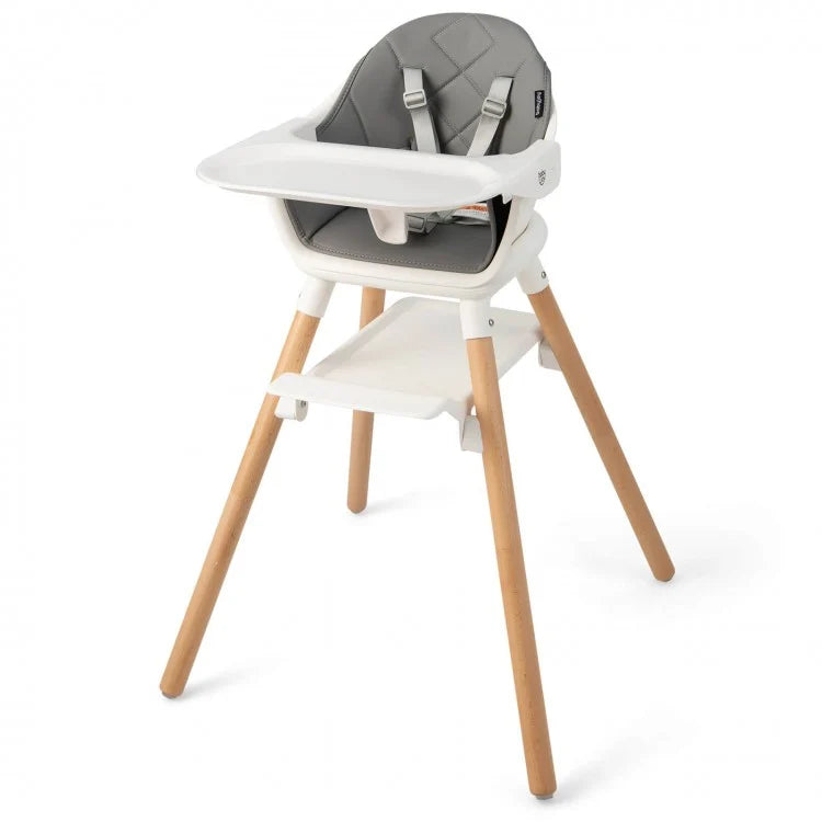 6 In 1 Convertible Baby High Chair