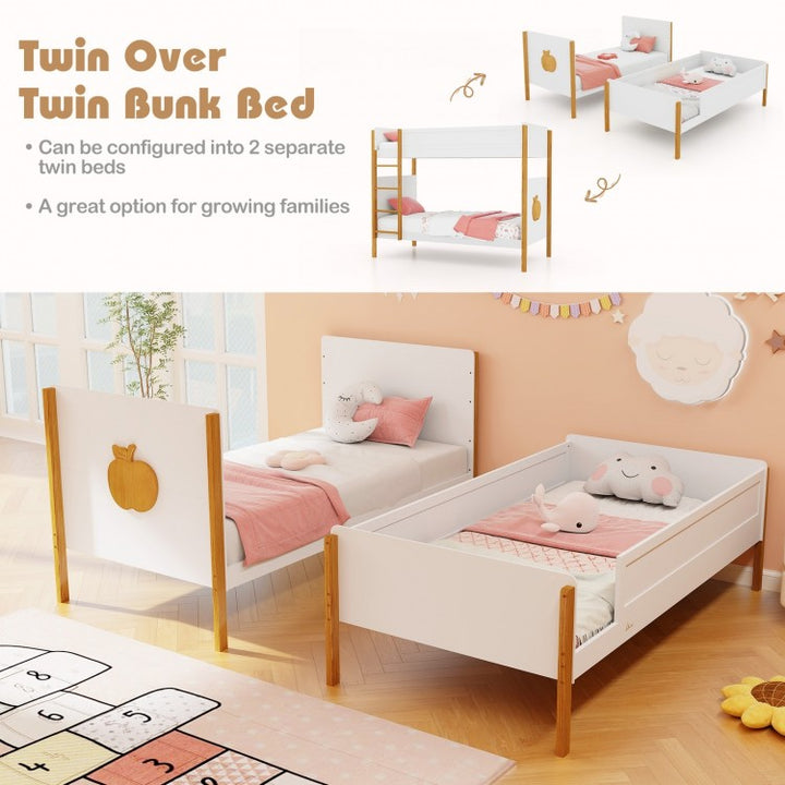 Kids Bunk Bed - TWIN SIZE